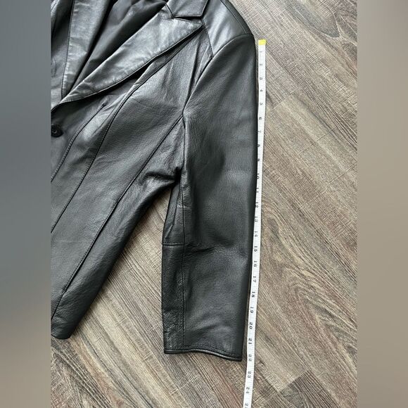 East 5th Genuine Leather Jacket Black Large - Picture 10 of 14